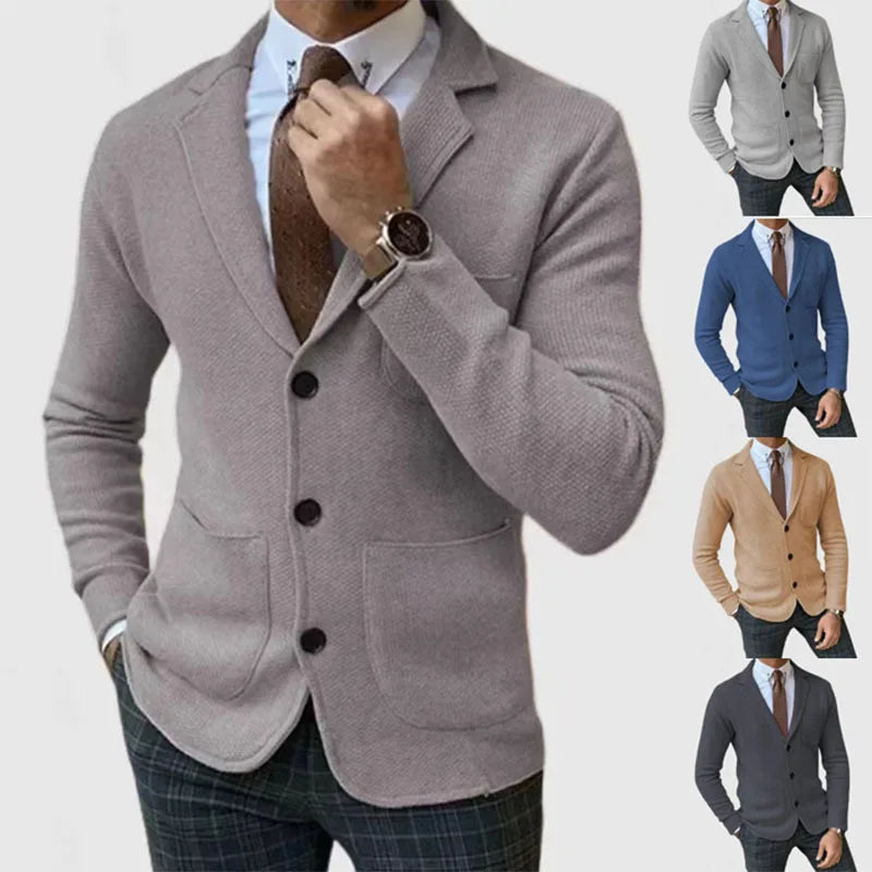 Jean - Palton elegant pentru bărbați, perfect pentru toamnă și iarnă, stil britanic, ideal pentru ocazii casuale și formale.