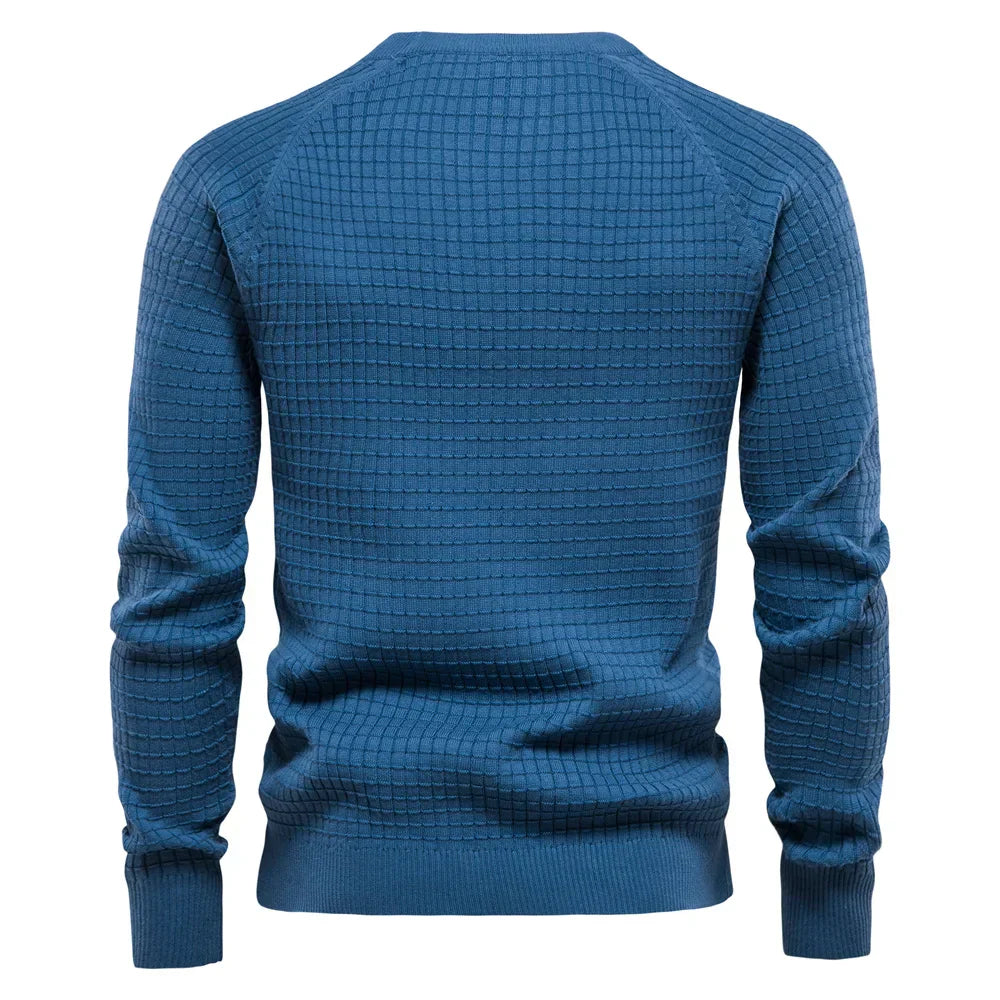 MIRAVO | Pulover bărbați cu design romb
