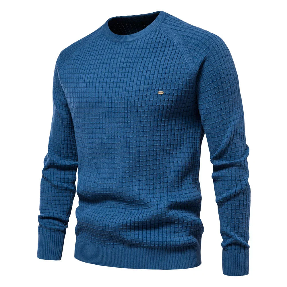 MIRAVO | Pulover bărbați cu design romb