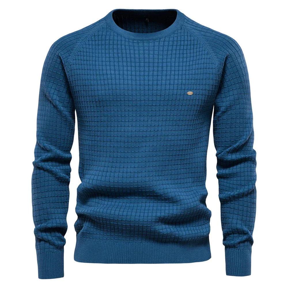 MIRAVO | Pulover bărbați cu design romb