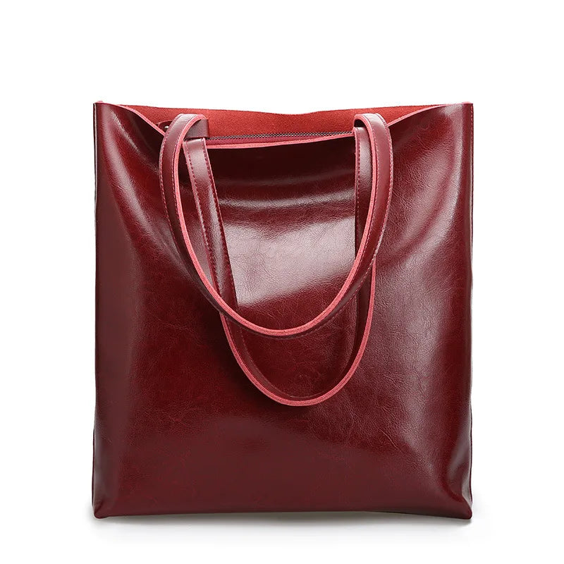 diana™ – geantă tote clasică din imitație de piele