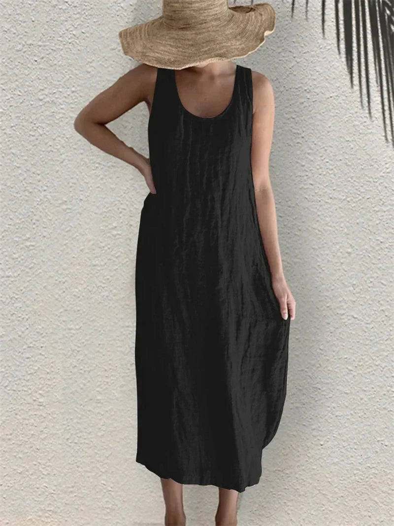 Sofia – Rochie de Vară din In