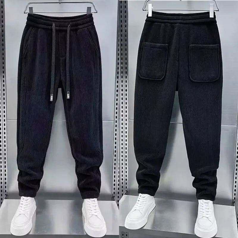Laurent™ | Pantaloni din Catifea cu Stil Modern