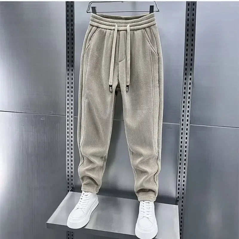 Laurent™ | Pantaloni din Catifea cu Stil Modern