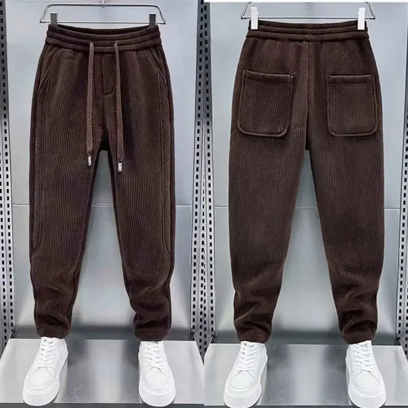 Laurent™ | Pantaloni din Catifea cu Stil Modern