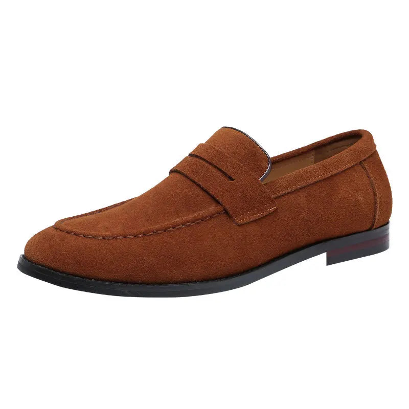 Marcus | Loafers clasice din nubuc