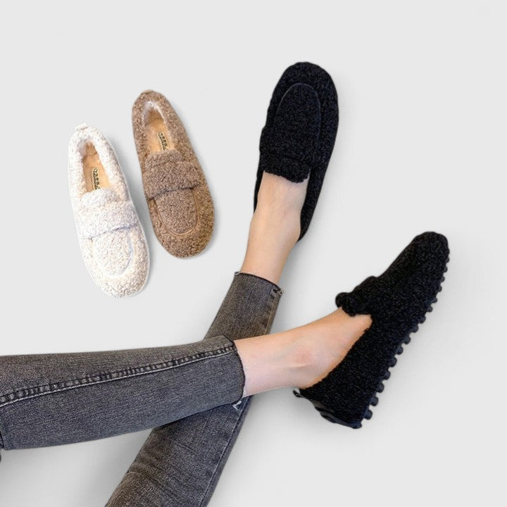 Solenne | Papuci călduroși cu un design elegant
