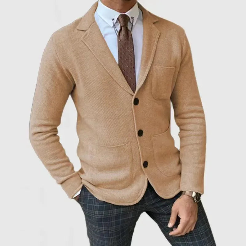 Jean - Palton elegant pentru bărbați, perfect pentru toamnă și iarnă, stil britanic, ideal pentru ocazii casuale și formale.