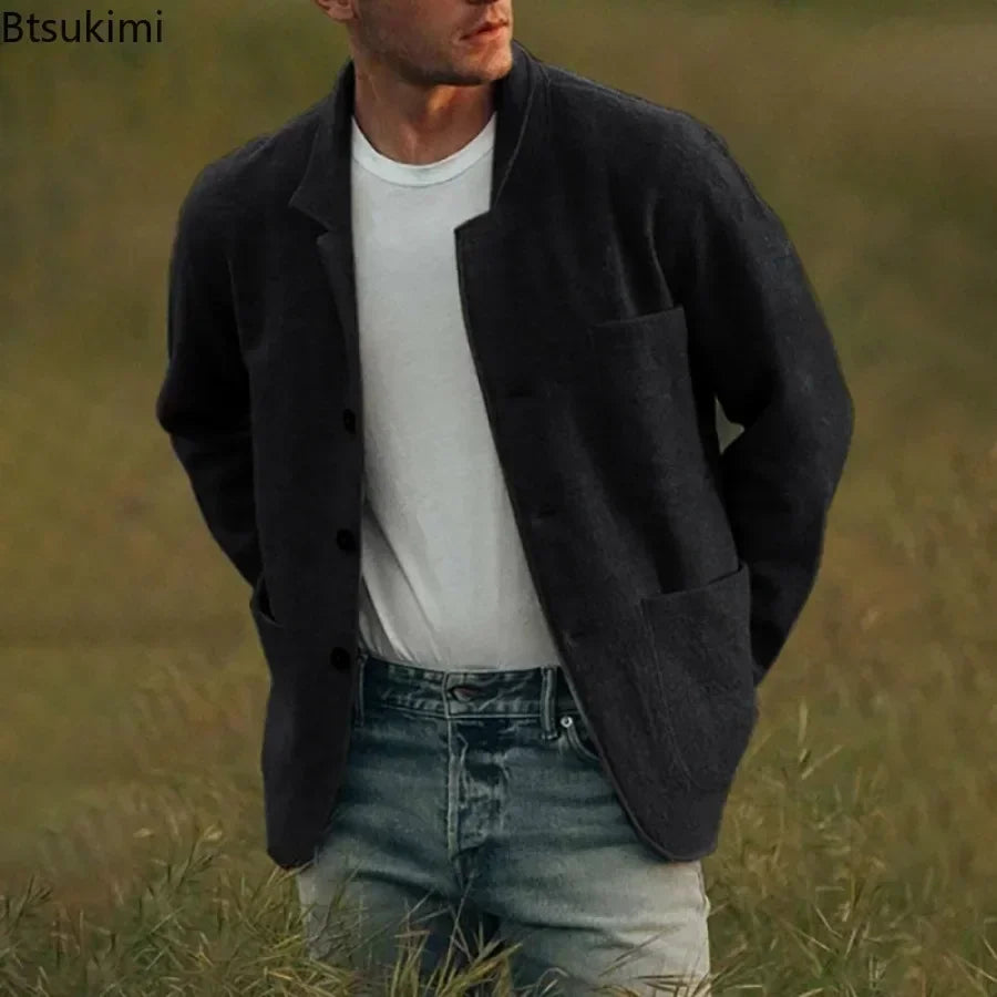 Maxime - Blazer Elegant pentru un Stil Casual, Ajustare Slim Perfectă, Ideal pentru Streetwear.