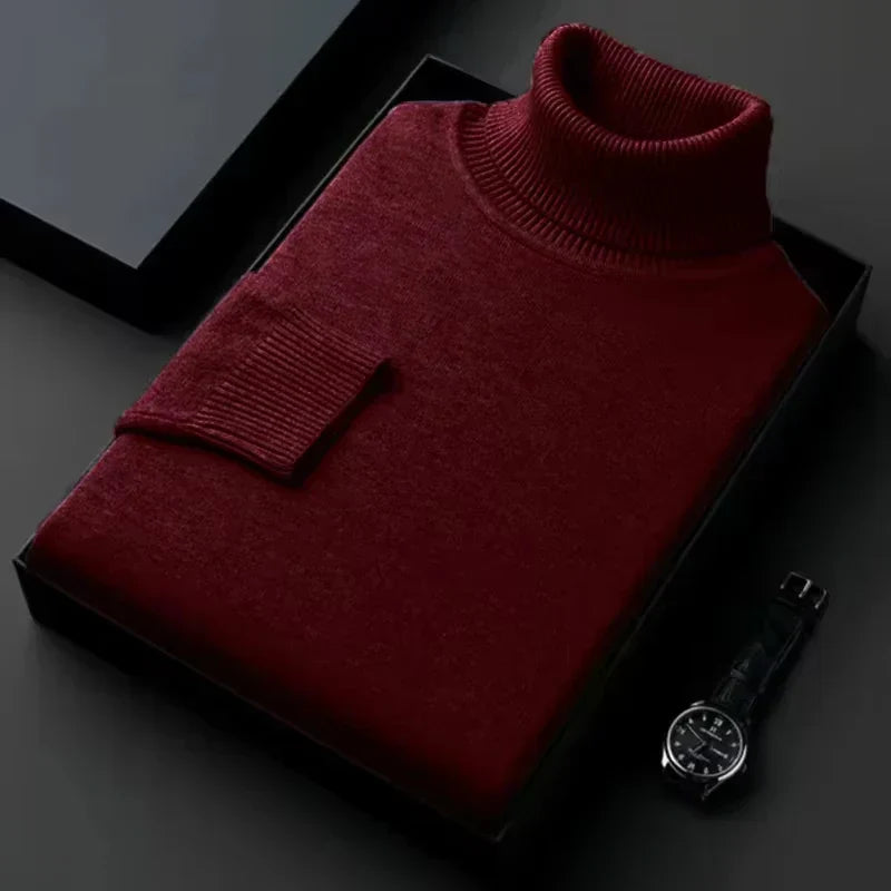 Jules™ | Pulover Esențial cu Guler Întors