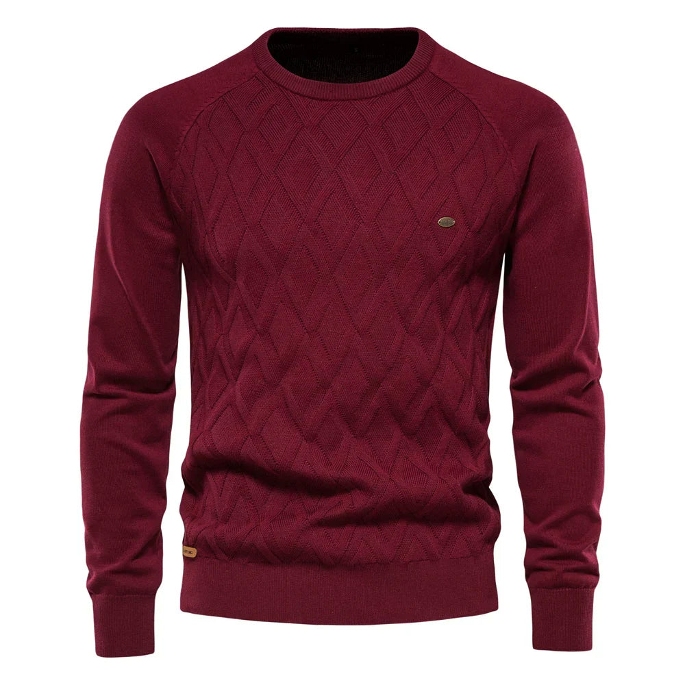 Laluna® | Pulover Bărbați cu Design În Carouri