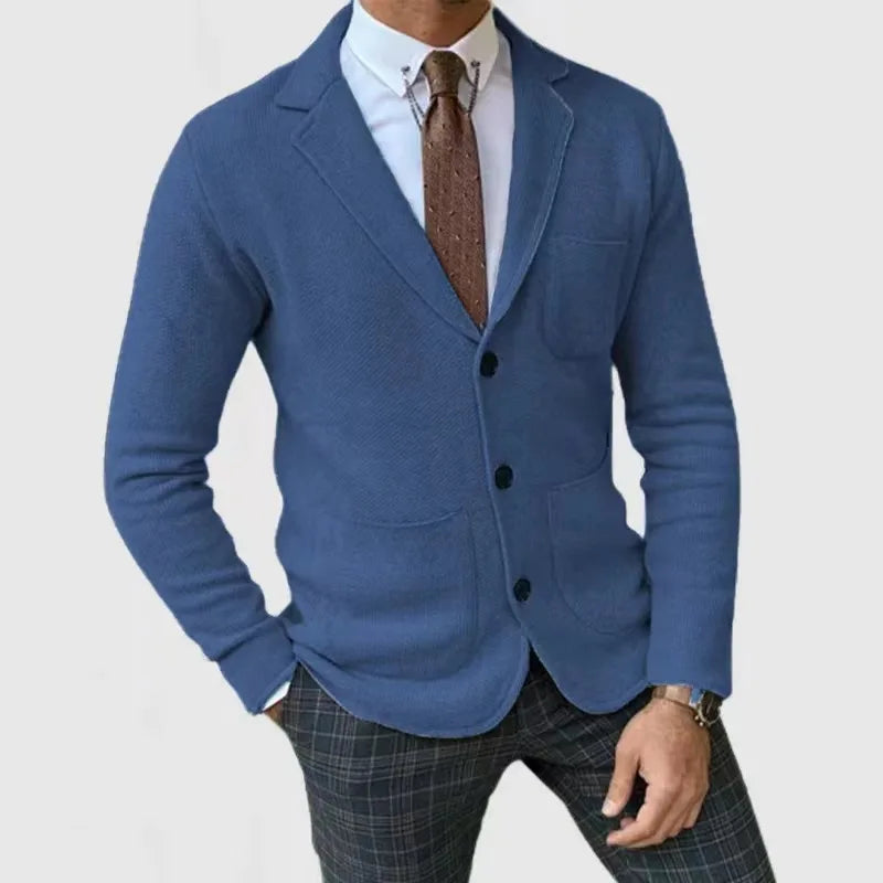 Jean - Palton elegant pentru bărbați, perfect pentru toamnă și iarnă, stil britanic, ideal pentru ocazii casuale și formale.