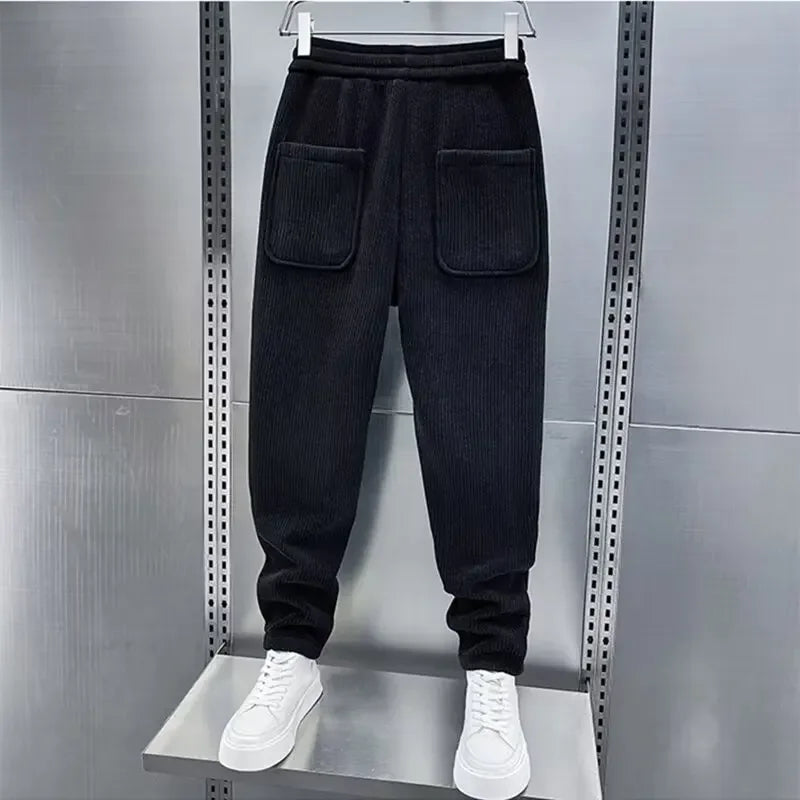 Laurent™ | Pantaloni din Catifea cu Stil Modern