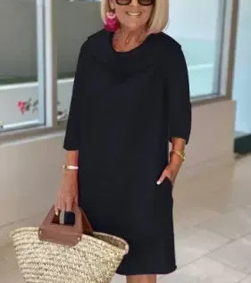 Amity | Rochie Elegantă Lucioasă