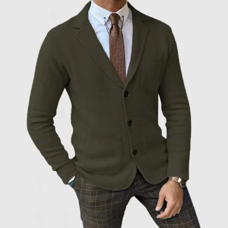 Jean - Palton elegant pentru bărbați, perfect pentru toamnă și iarnă, stil britanic, ideal pentru ocazii casuale și formale.