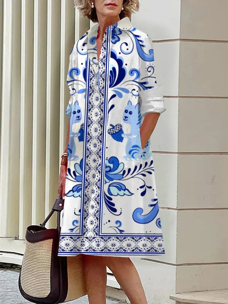Sofia – Eleganță Olandeză Rochie
