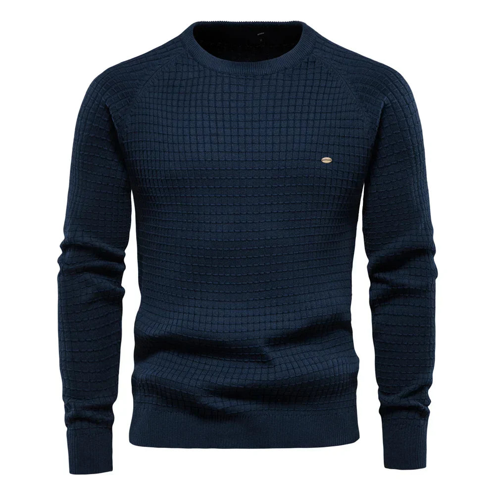 MIRAVO | Pulover bărbați cu design romb