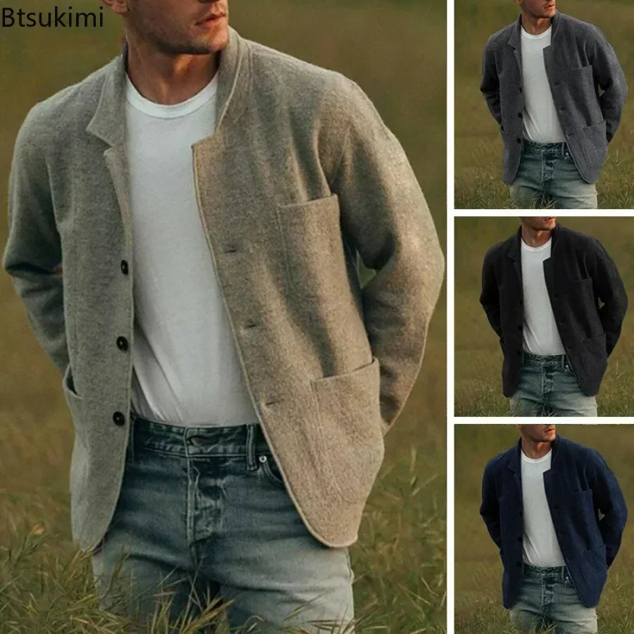 Maxime - Blazer Elegant pentru un Stil Casual, Ajustare Slim Perfectă, Ideal pentru Streetwear.