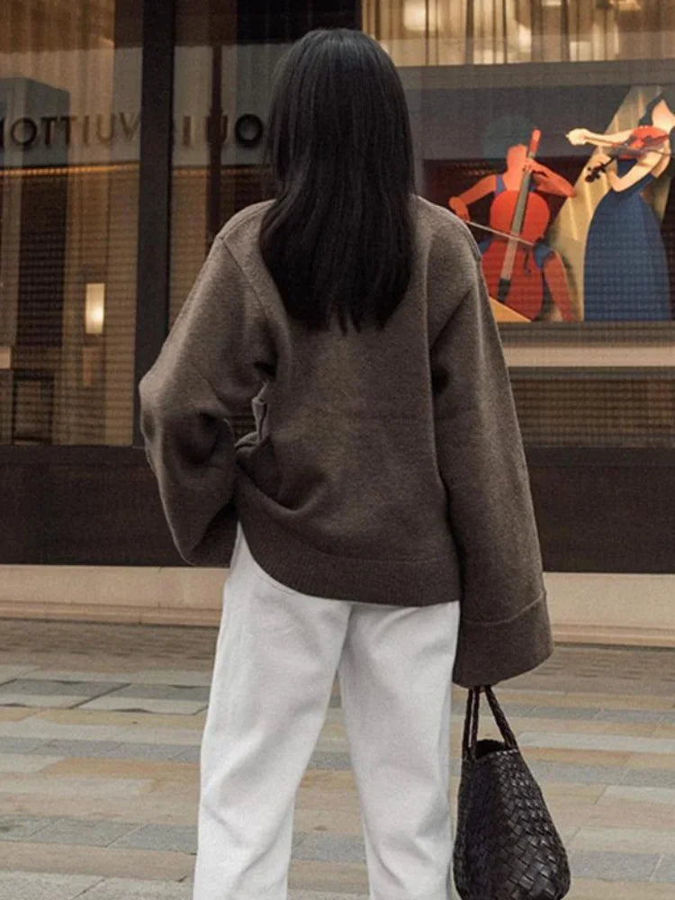 ZOE™ | CARDIGAN ELEGANT CU GOL ÎN V