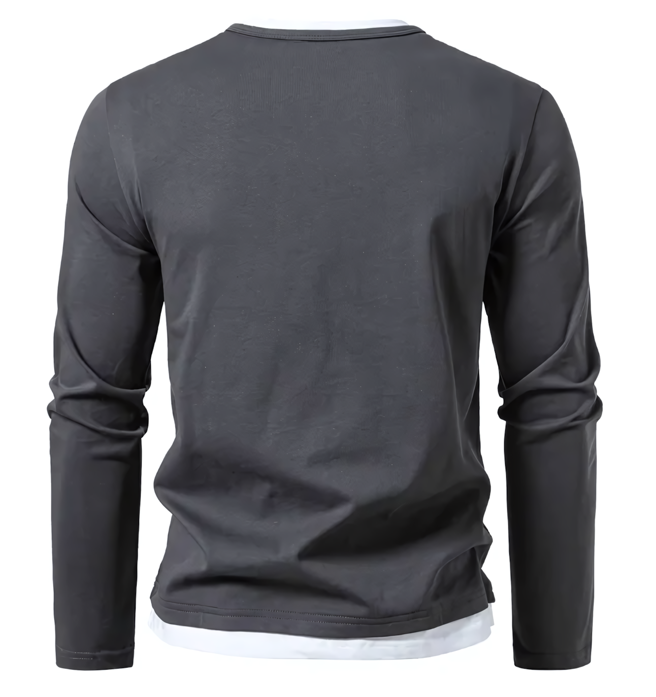 MIRAVO | Tricou Premium cu Mâneci Lungi din Bumbac Pieptănat
