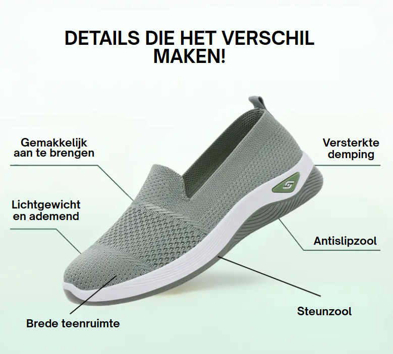 Koelman™ | Sneakers ortopedice confortabile pentru femei