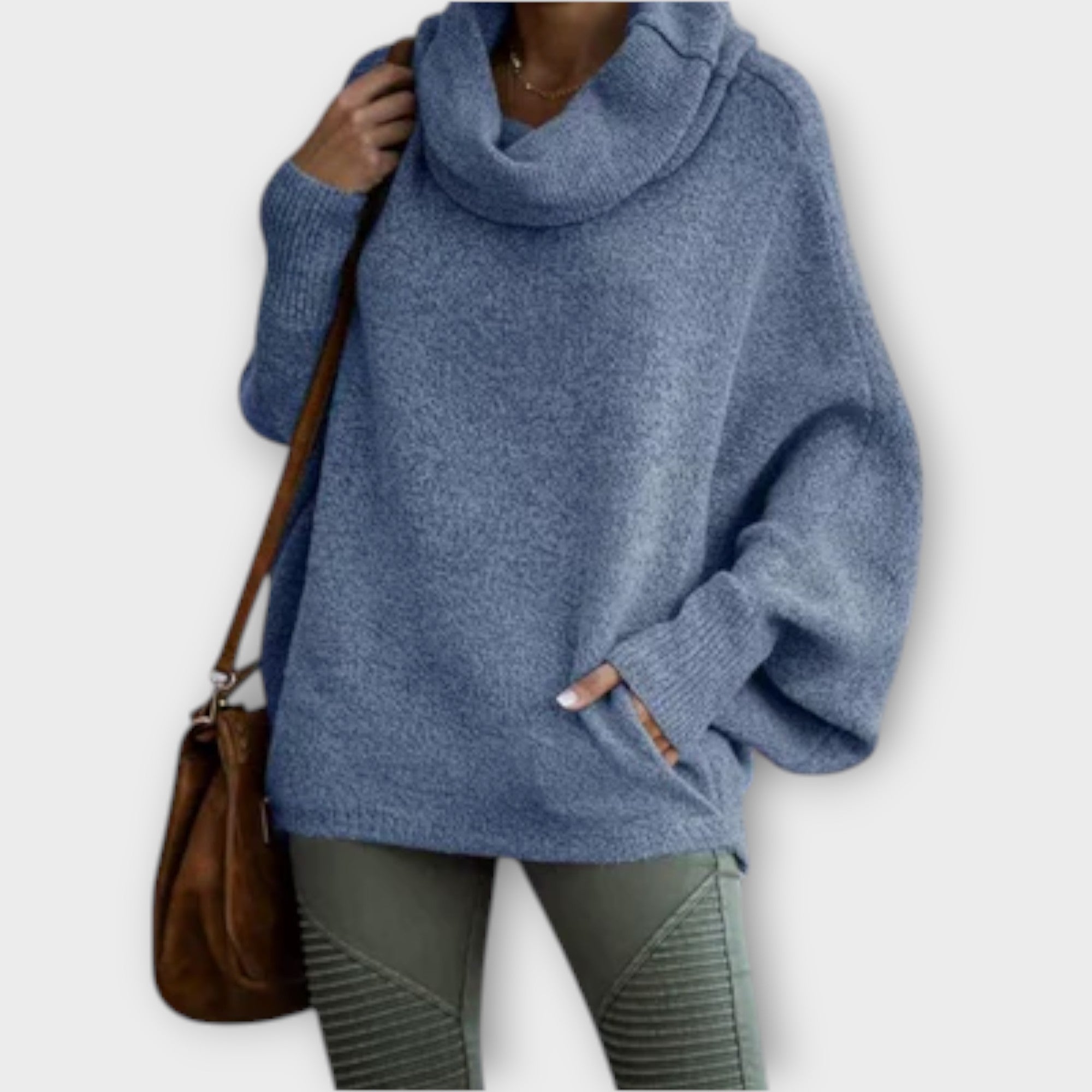 Ulrike - Pulover Elegant pentru Femei cu Print de Broască Țestoasă