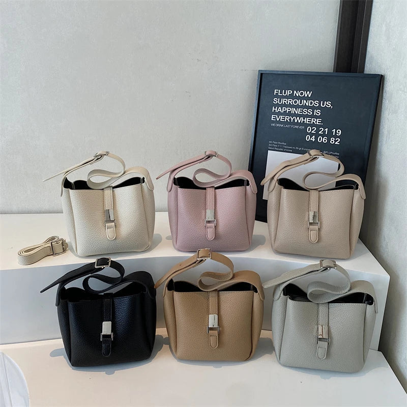 iris™ – genți bucket moderne din piele ecologică