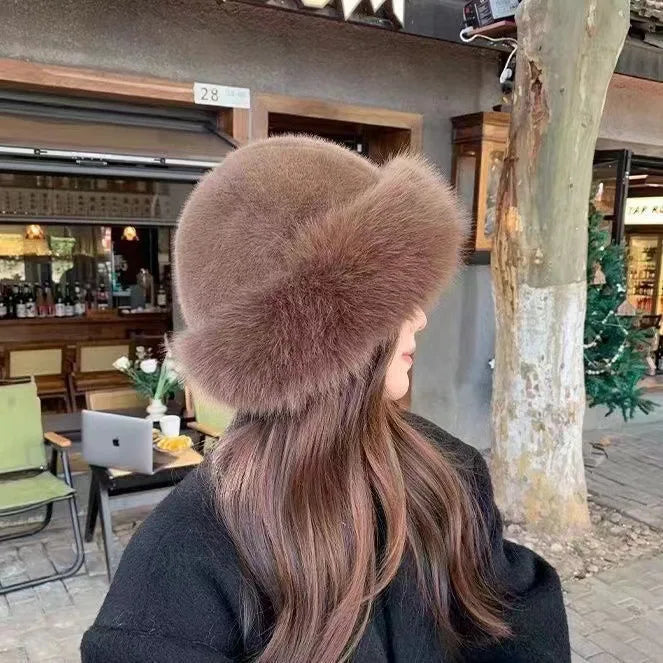 EMBER | Căciulă Elegantă cu Blană