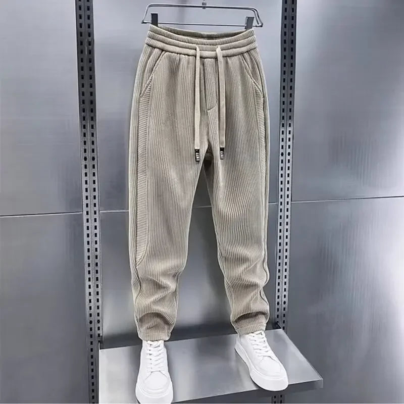 Laurent™ | Pantaloni din Catifea cu Stil Modern