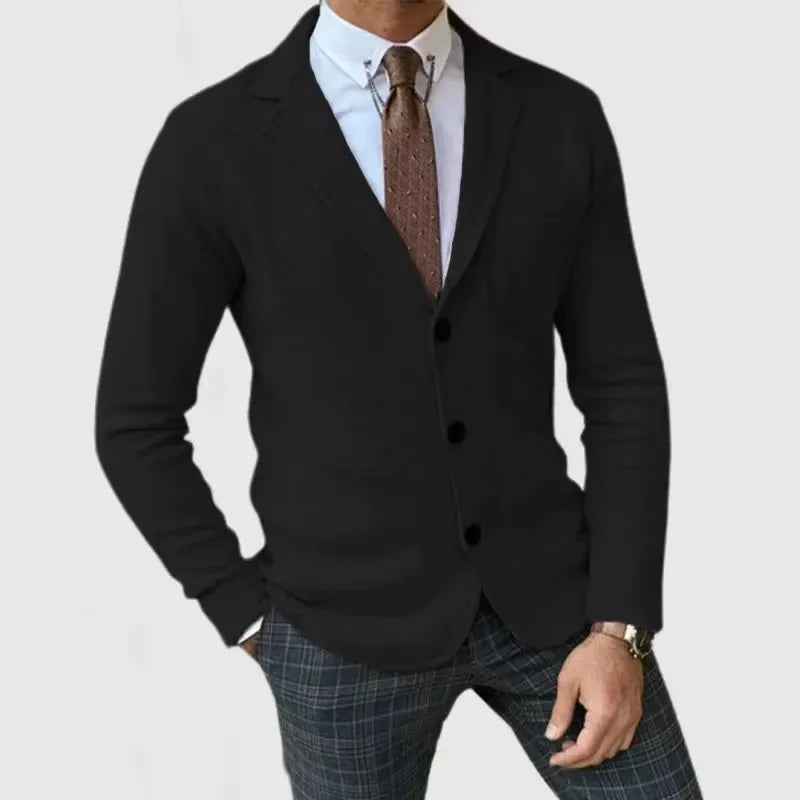 Jean - Palton elegant pentru bărbați, perfect pentru toamnă și iarnă, stil britanic, ideal pentru ocazii casuale și formale.