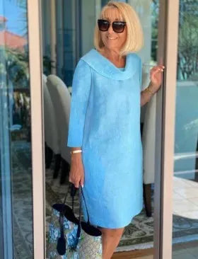Amity | Rochie Elegantă Lucioasă