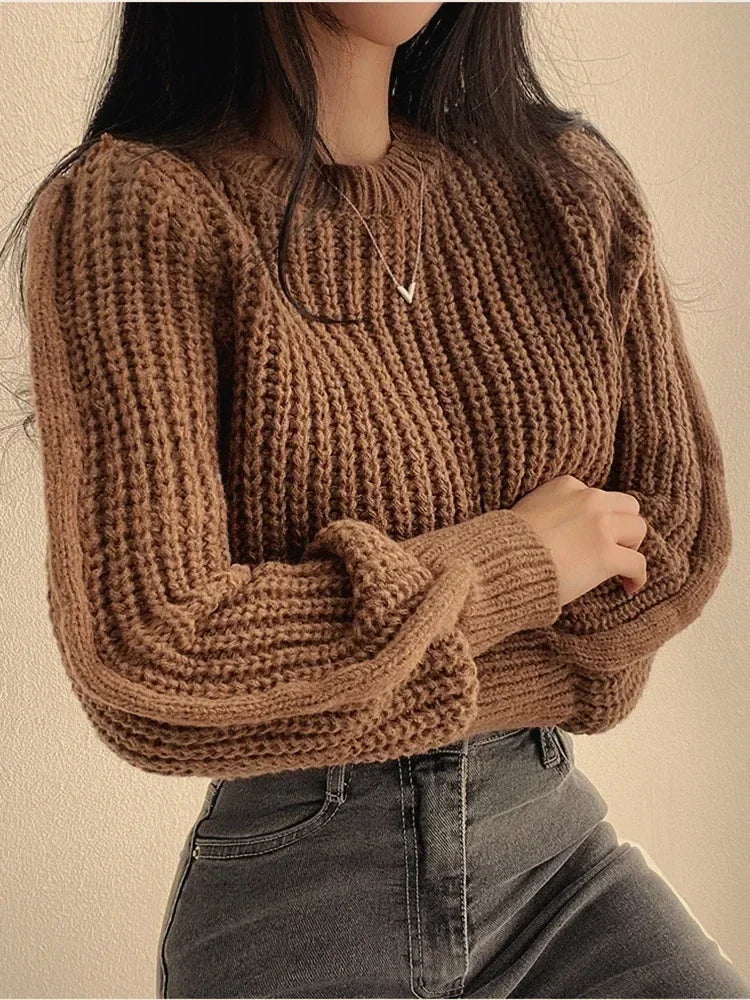 Léonie™ | Pulover Elegant cu Mâneci Lungi