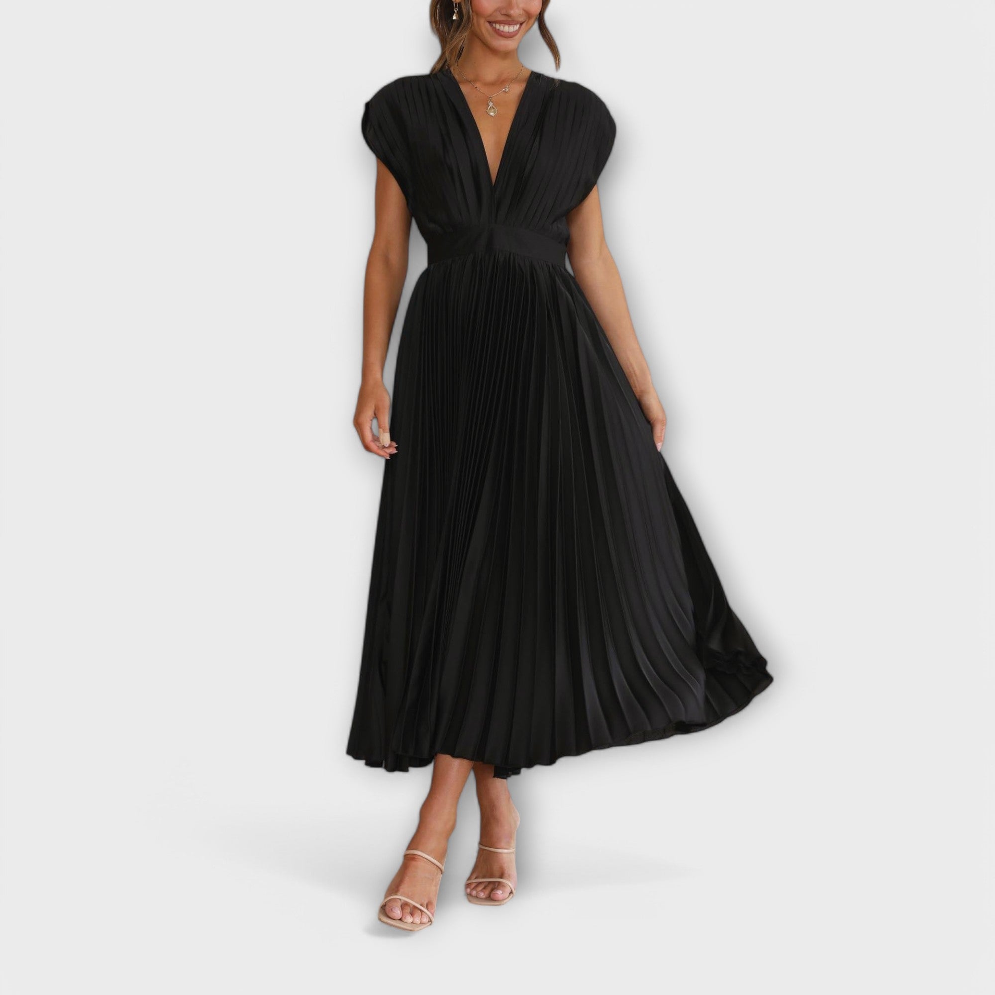 Maria - Rochie elegantă cu pliuri