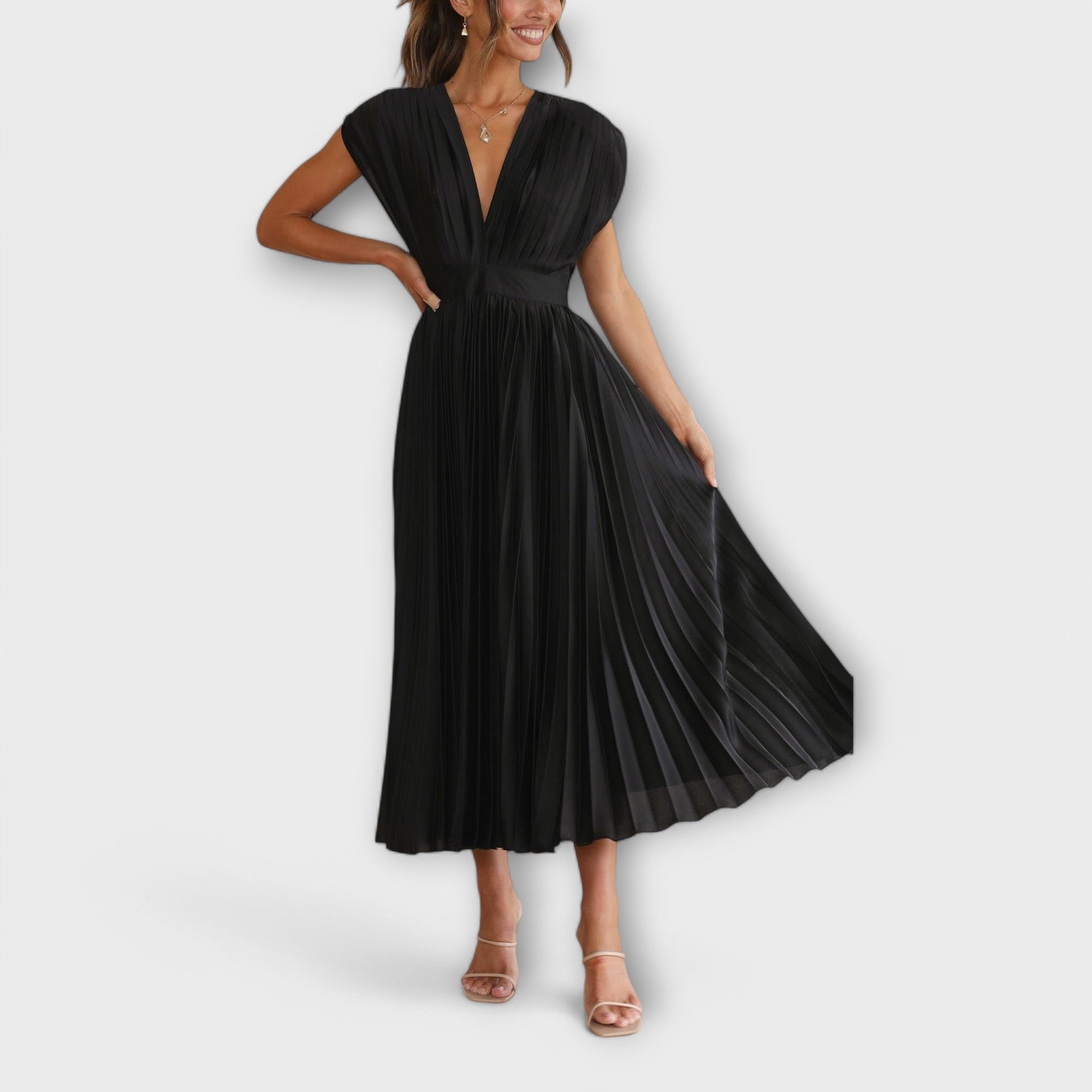 Maria - Rochie elegantă cu pliuri