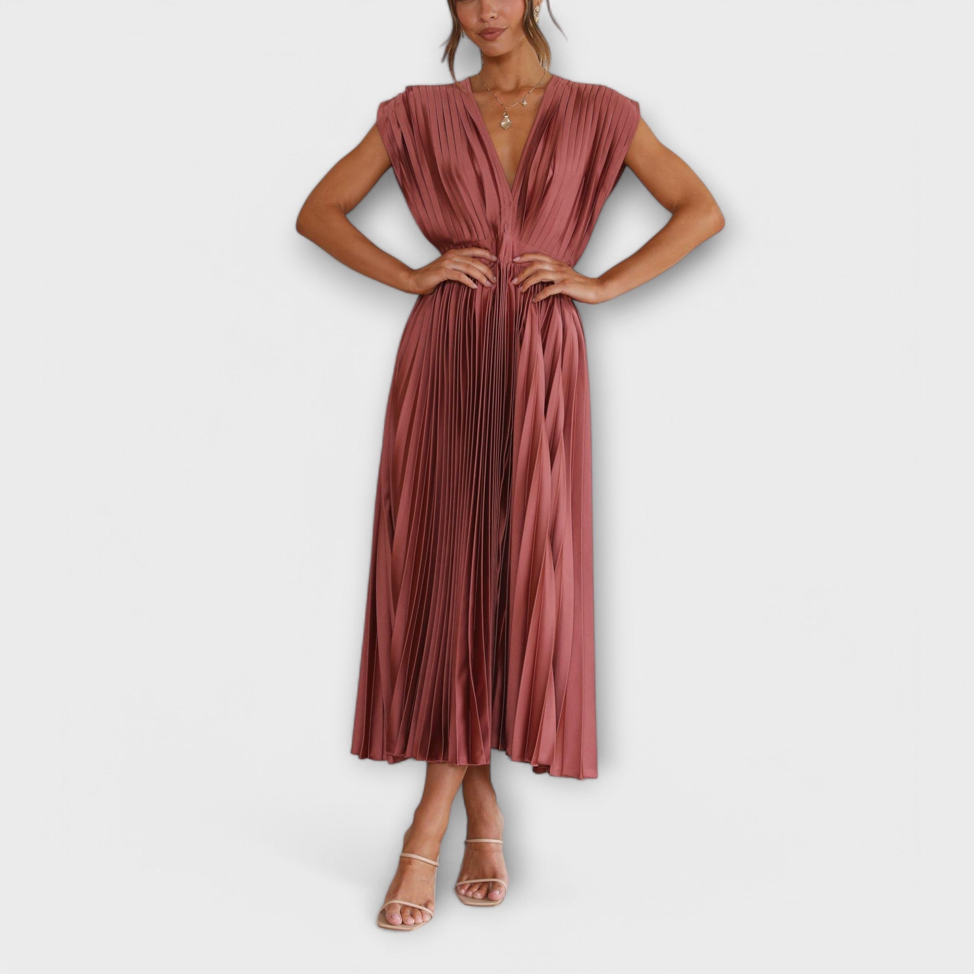 Maria - Rochie elegantă cu pliuri