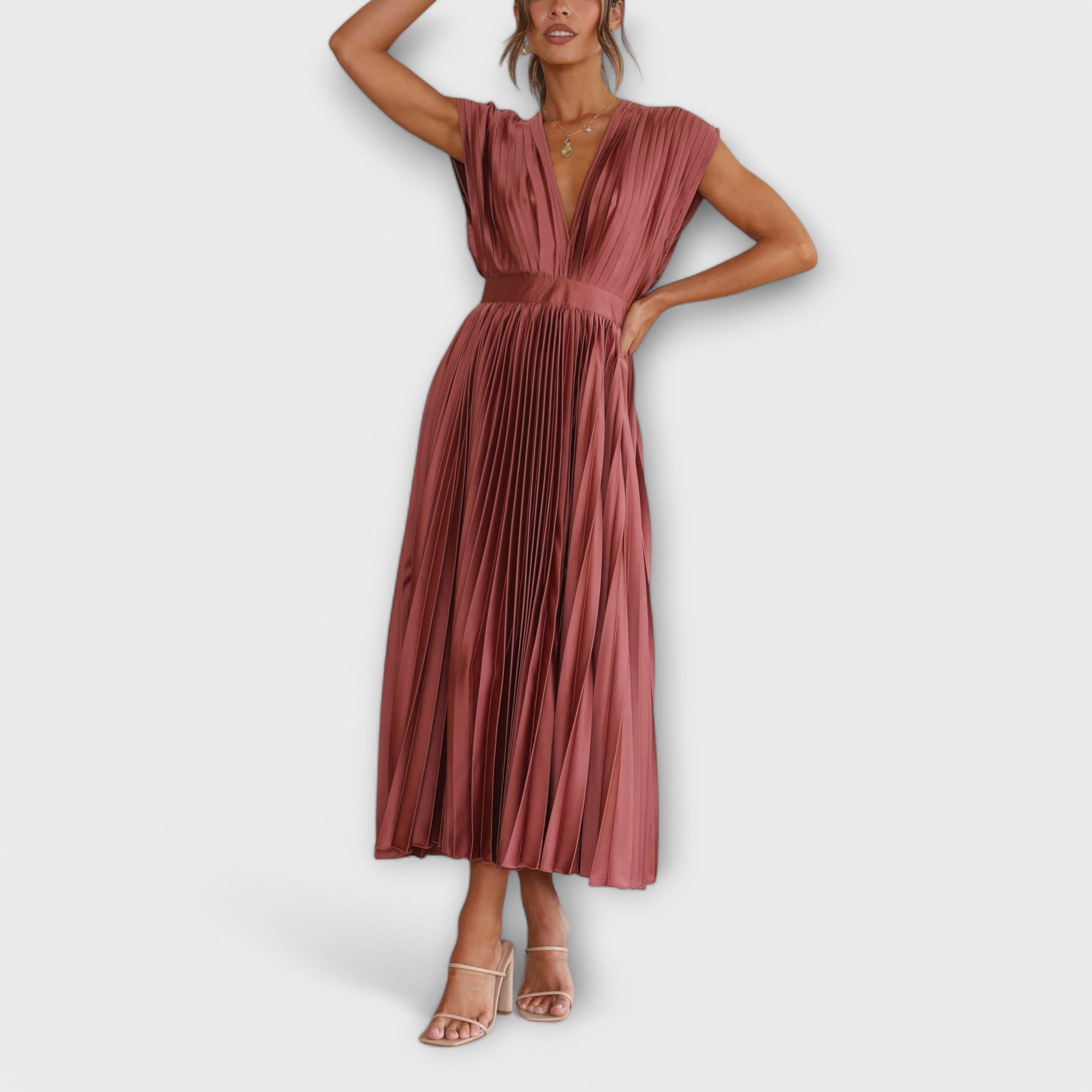 Maria - Rochie elegantă cu pliuri