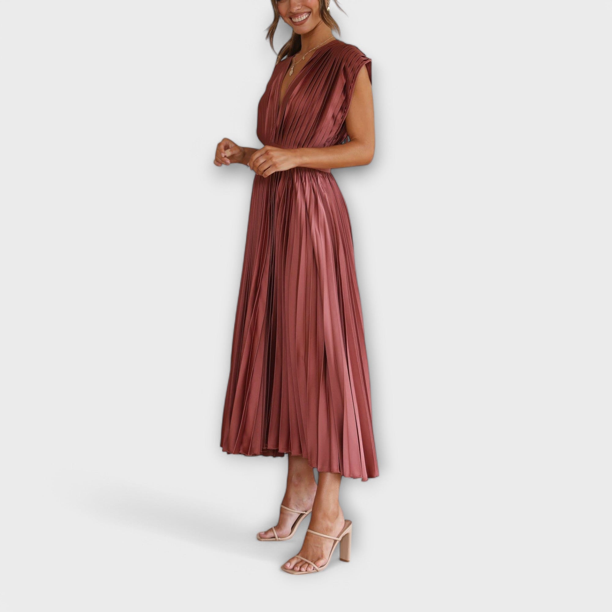 Maria - Rochie elegantă cu pliuri
