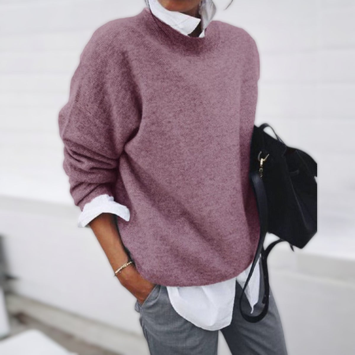 Jolanda | Pulover din Cashmere Moale și Confortabil