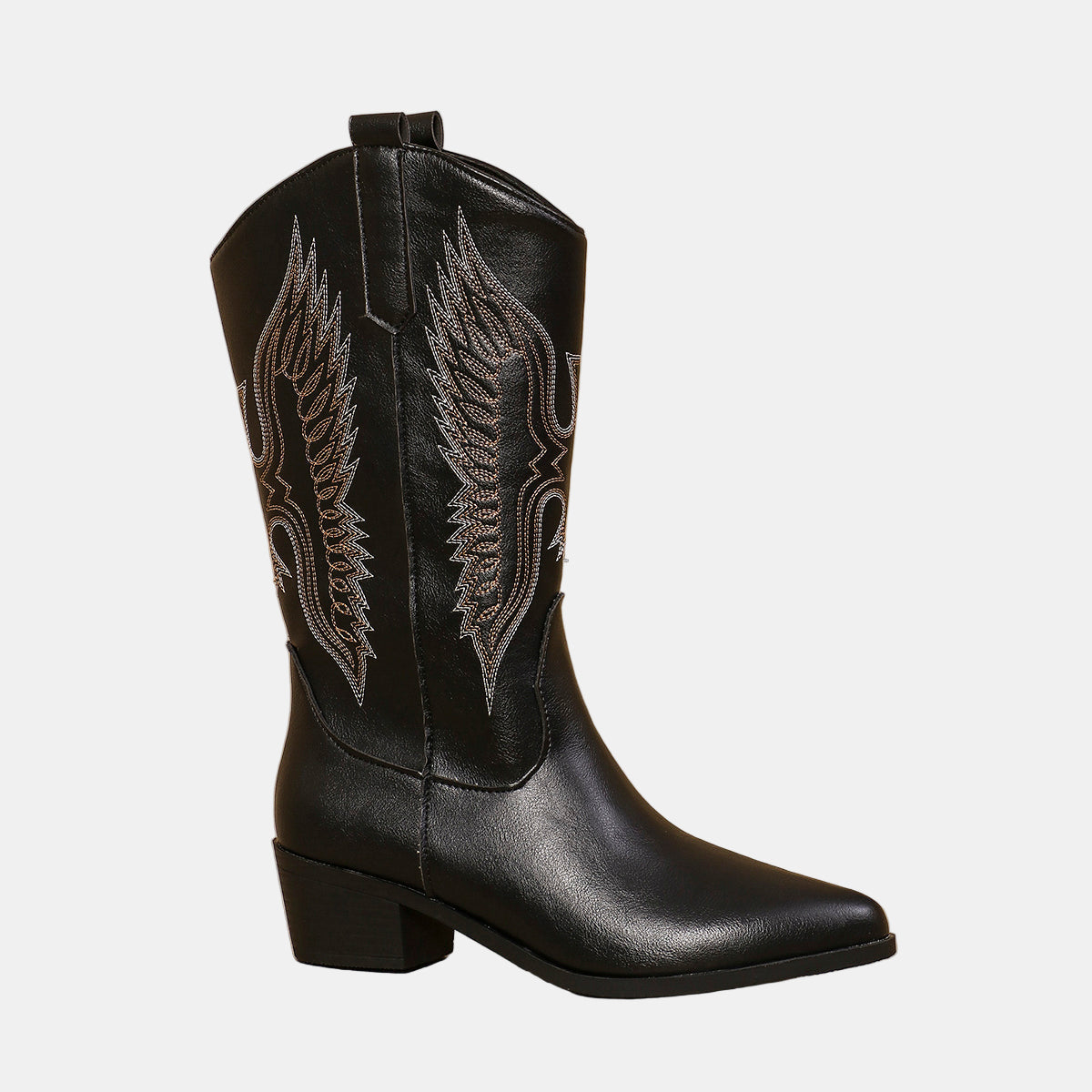 Emery | Botine Cowboy cu Toc Blocat