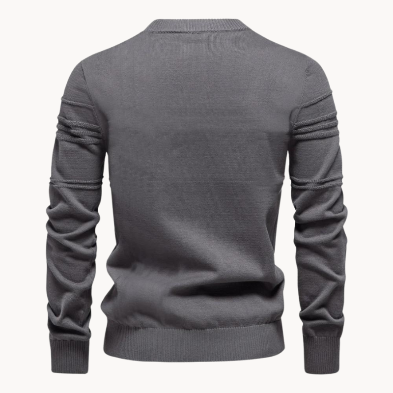 MIRAVO | Pulover elegant pentru bărbați cu model în carouri