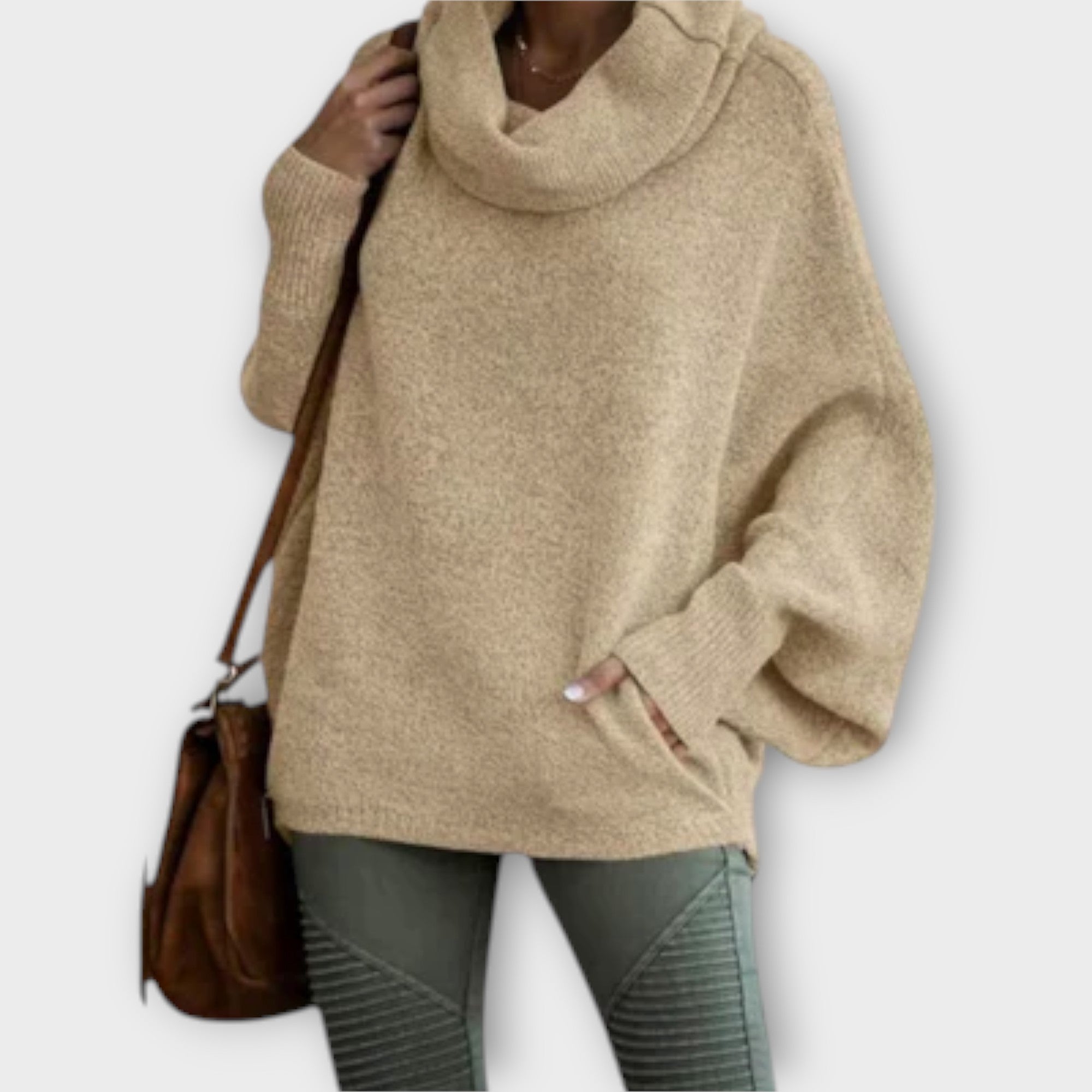 Ulrike - Pulover Elegant pentru Femei cu Print de Broască Țestoasă