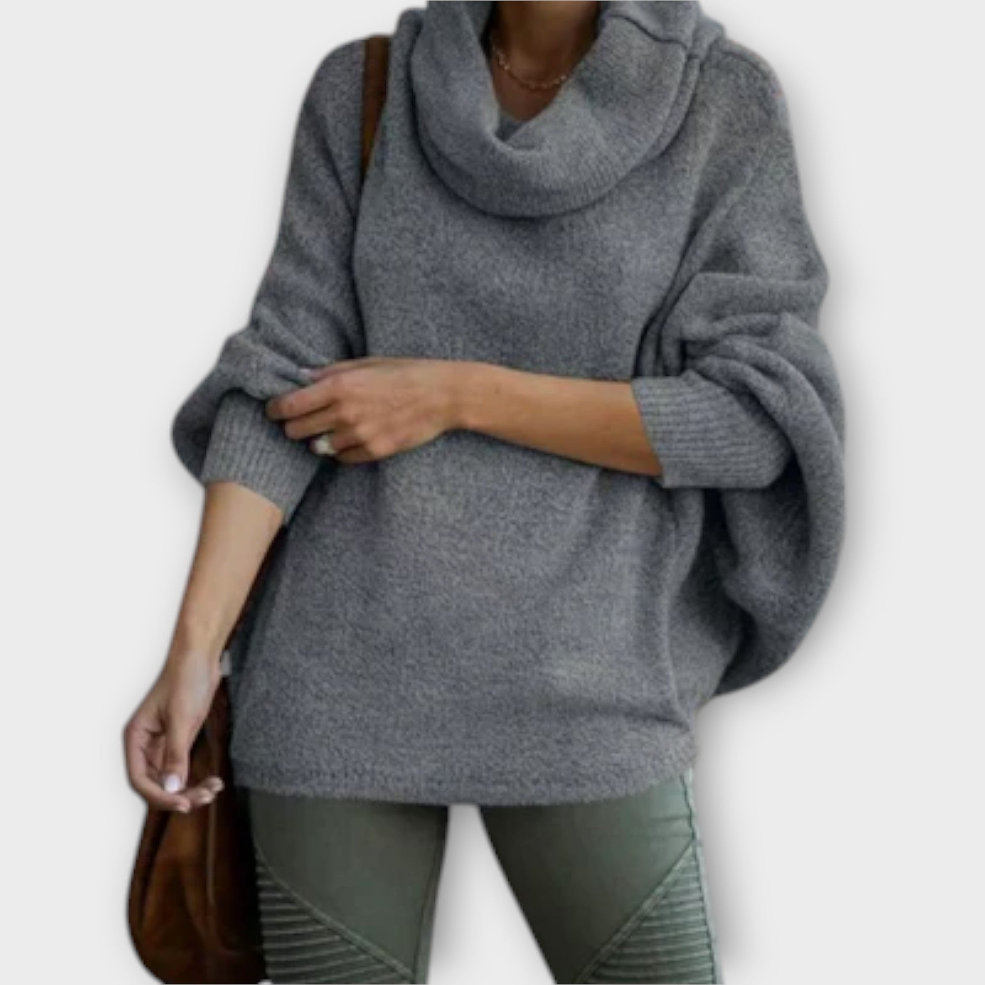 Ulrike - Pulover Elegant pentru Femei cu Print de Broască Țestoasă