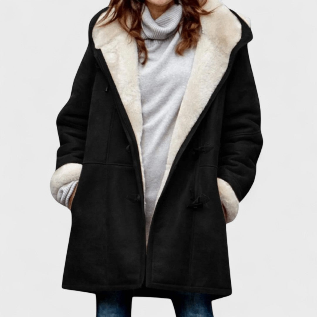 Nenny - Palton din fleece cald și elegant