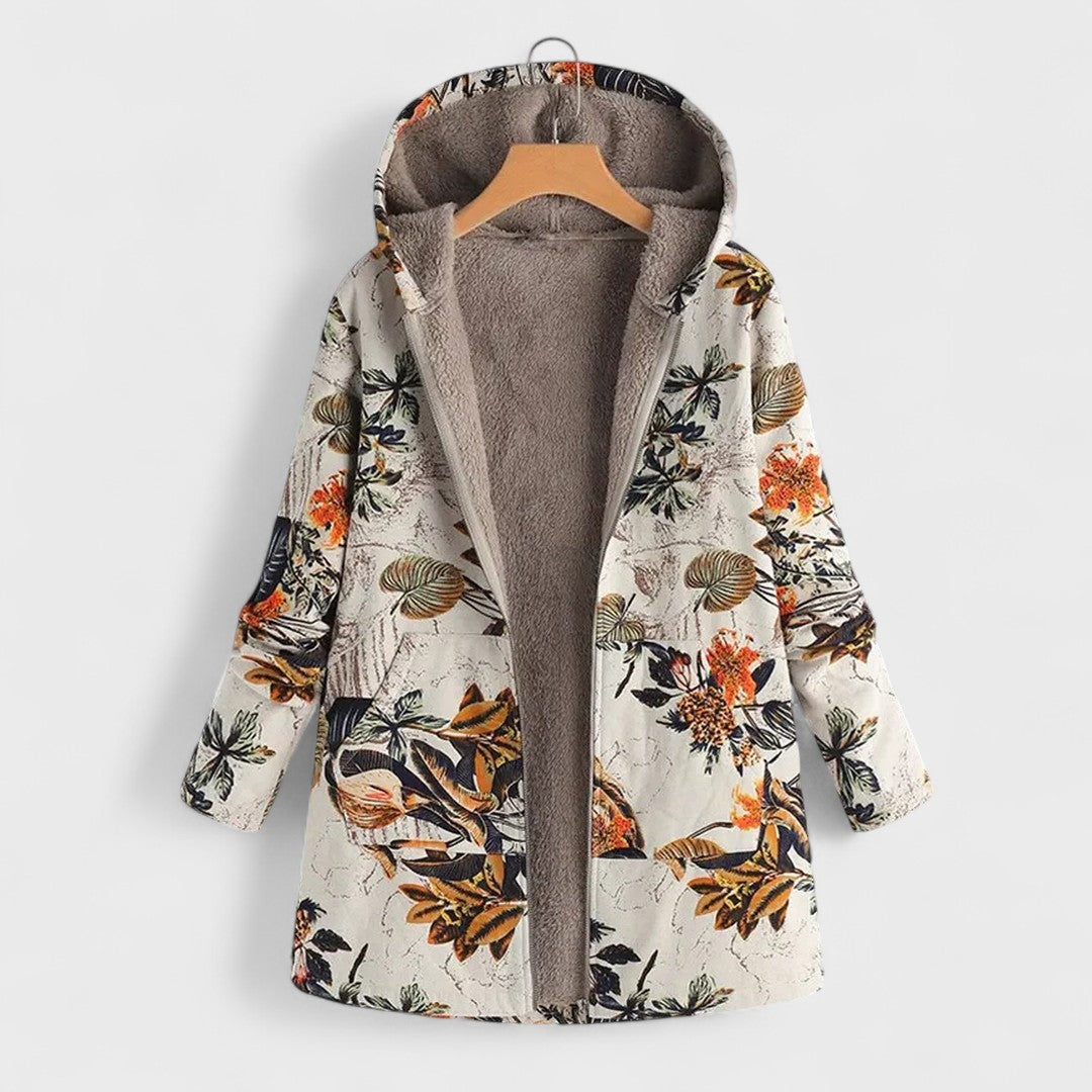Flora - Parka călduroasă și moale căptușită