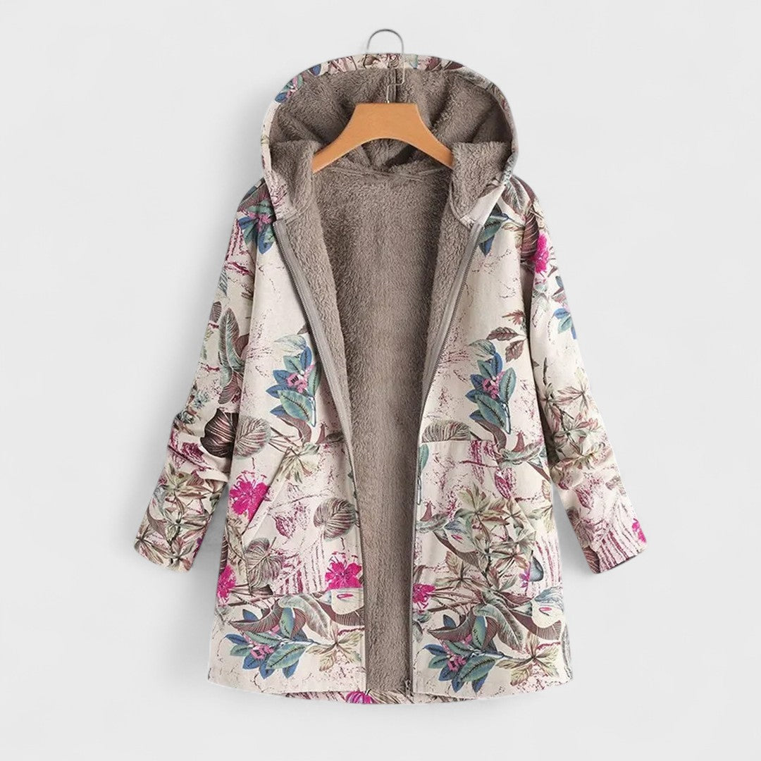 Flora - Parka călduroasă și moale căptușită