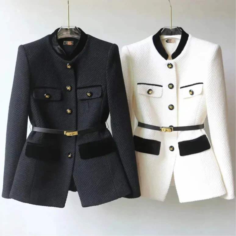 Fulvia™ | BLAZER ELEGANT CU CROIALĂ ÎNVELITOARE