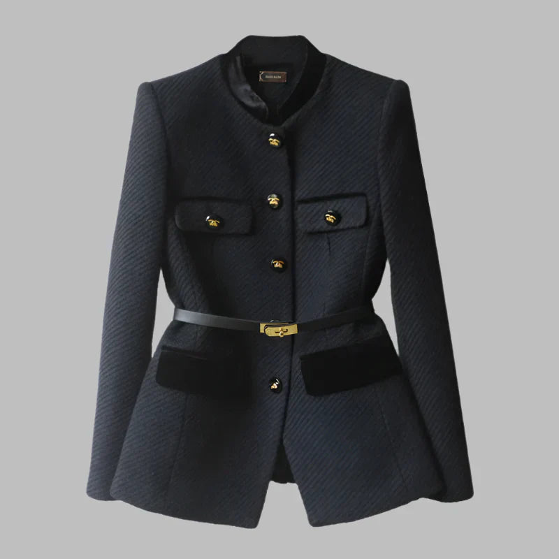 Fulvia™ | BLAZER ELEGANT CU CROIALĂ ÎNVELITOARE