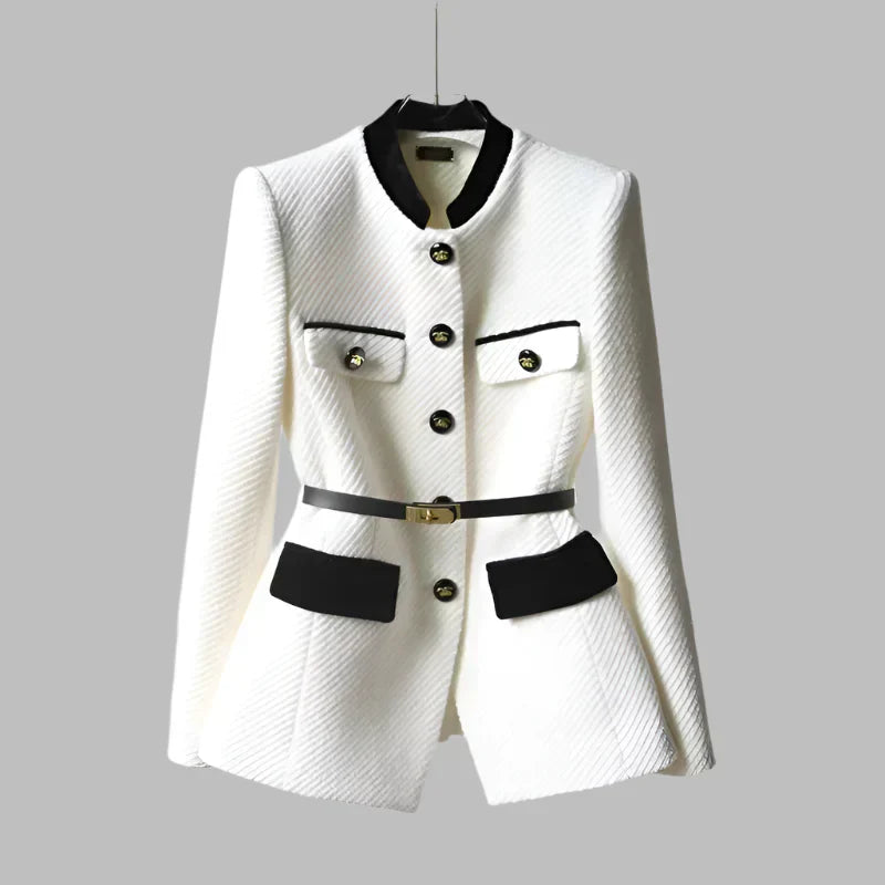 Fulvia™ | BLAZER ELEGANT CU CROIALĂ ÎNVELITOARE