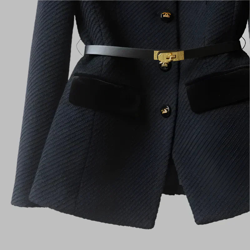 Fulvia™ | BLAZER ELEGANT CU CROIALĂ ÎNVELITOARE