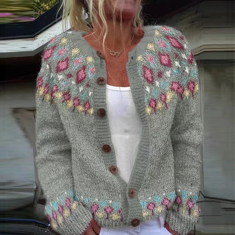 Madeline | Vintage Islandez Cardigan